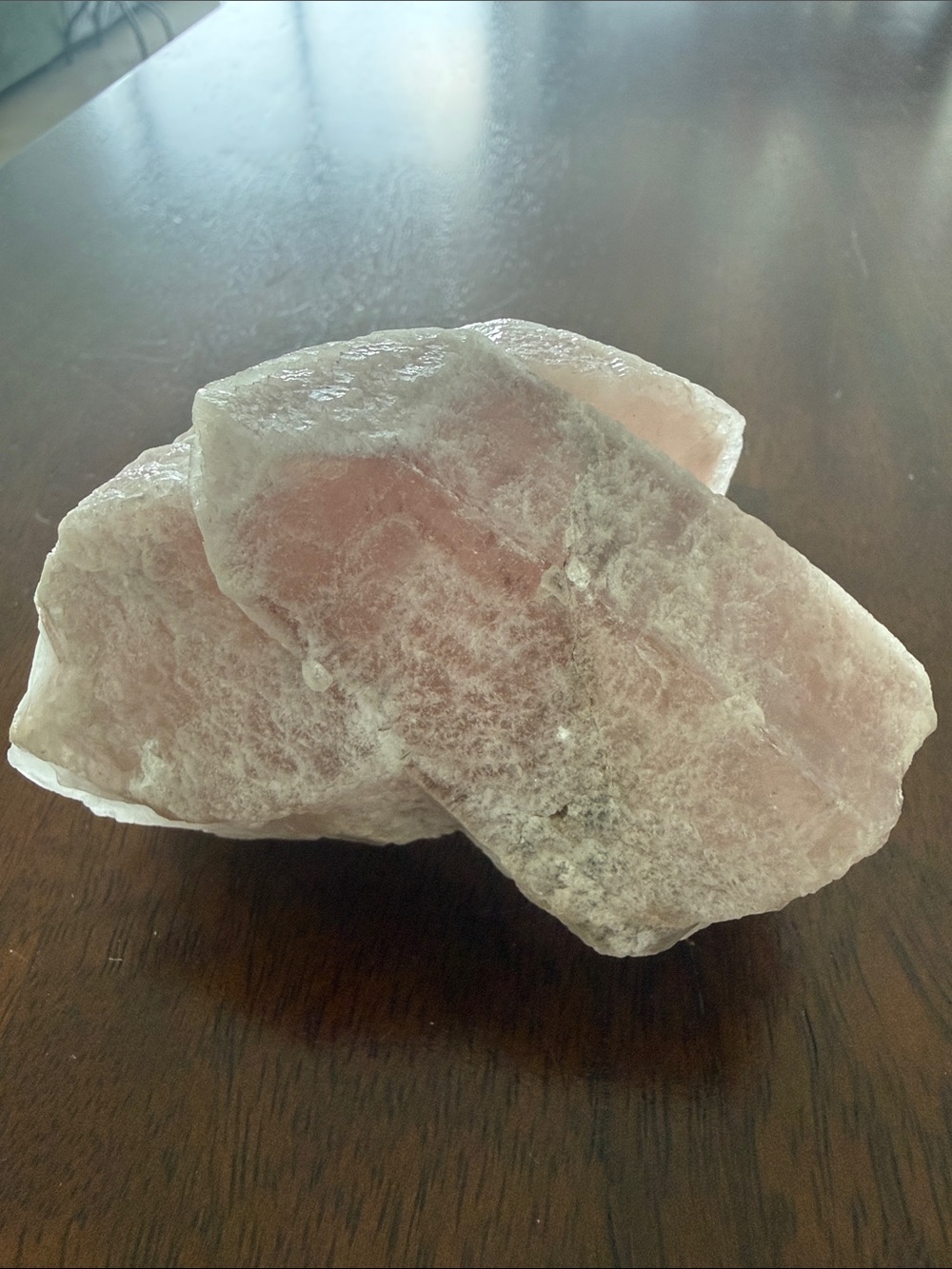 RARE Large Pink Dreamsicle Lemurian Quartz Crystal